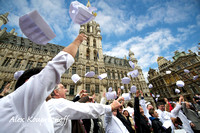 2012 - Launch of chef's hat -  Grand Place
